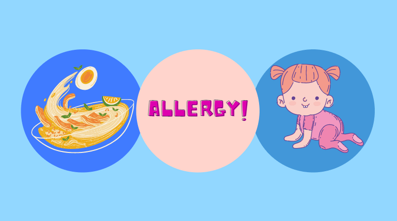 food allergy in baby rash