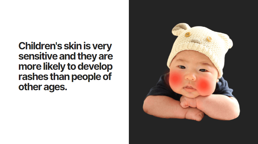 food allergy in baby rash