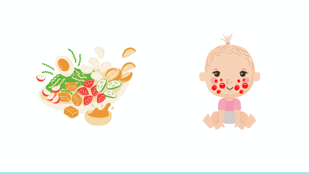 food allergy in baby rash