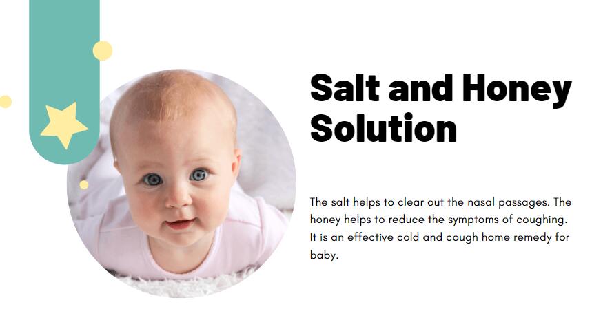 cold and cough home remedy for baby