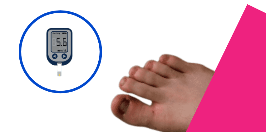 foot infection with diabetes