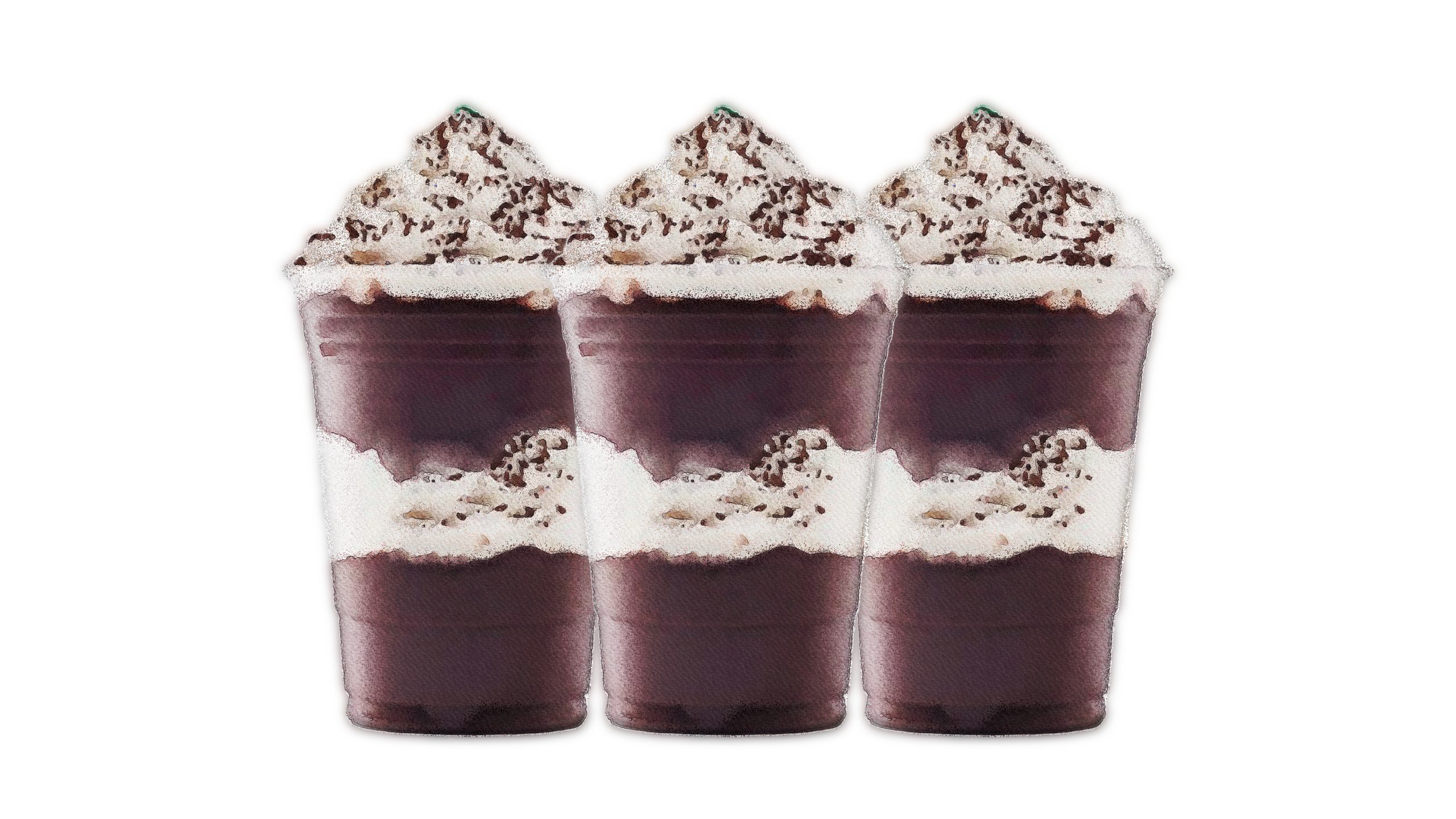 caramel ribbon crunch frappuccino