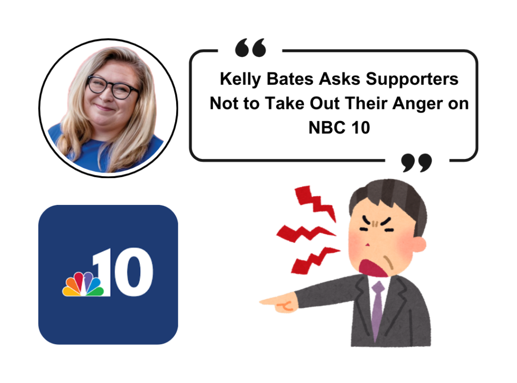 Kelly Bates Asks Supporters Not to Take Out Their Anger on NBC 10